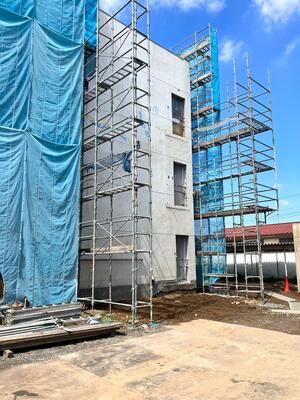 非常用外階段撤去