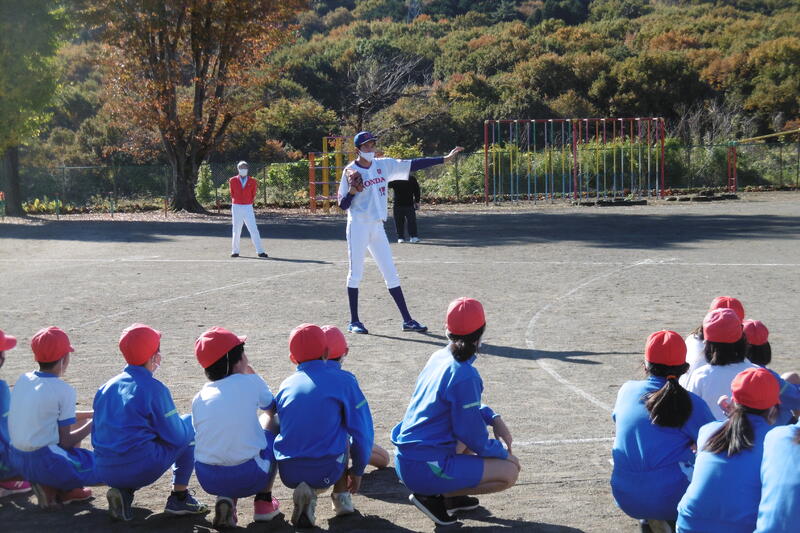折原小学校の様子
