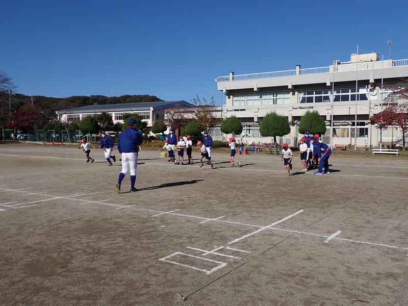 桜沢小学校の様子